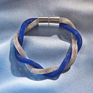 Magnet 3Pagen Náramok modrá/striebristá dľžka 20cm