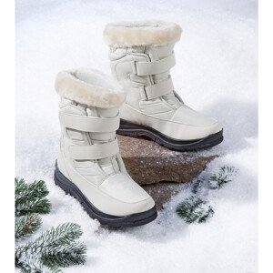 Magnet 3Pagen Zimné topánky "Snow", béžová krémová 39