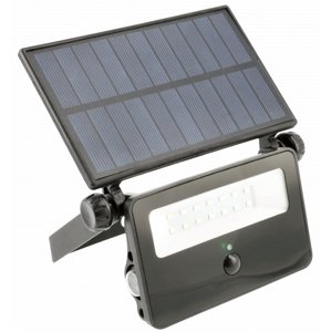 Solárny LED reflektor so senzorom GTV LD-LUMOS10W-64