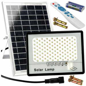 Solární LED svítidlo DAKAR - 100W - PIR