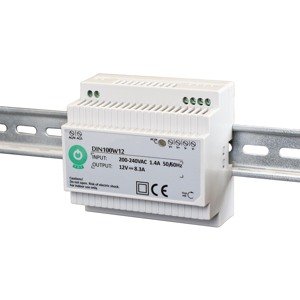 Napájecí zdroj pro LED na DIN lištu - 8,3A - 100W - 12V DC