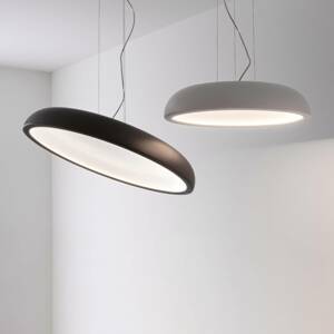 Stilnovo Reflexio LED svietidlo, Ø 65 cm, čierna