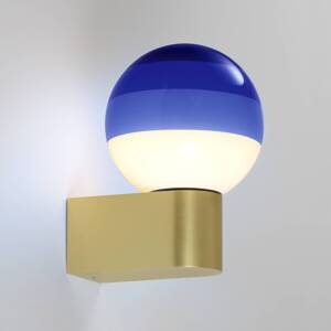 MARSET Dipping Light A1 LED svetlo modrá/mosadz