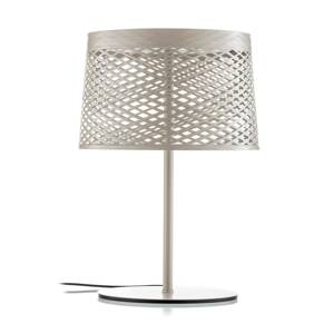 Foscarini Twiggy Grid XL stolová LED lampa, greige