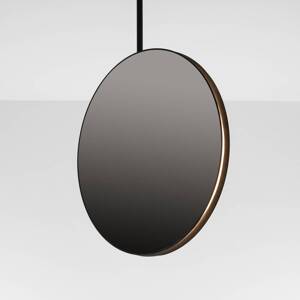 Artemide Se|eS LED závesné zrkadlo čierna
