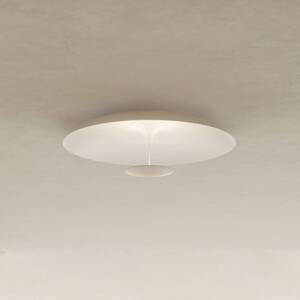 Karman stropné LED svetlo BLANCO, Ø 60 cm, biela, kov