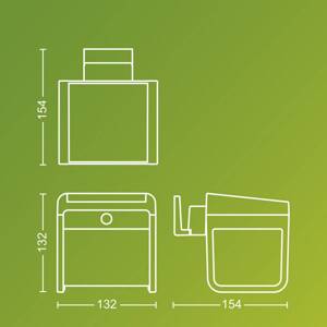 Philips LED solárne vonkajšie nástenné svietidlo Ezra UE, plast, IP44