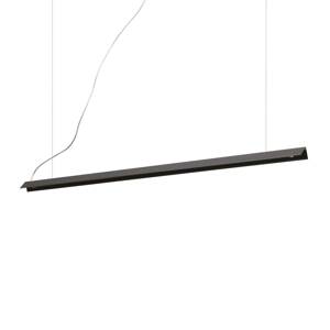 Ideal Lux V-Line závesné LED svietidlo, čierna