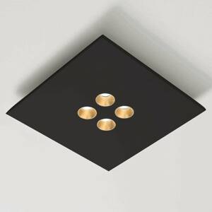 ICONE Confort stropné LED vo vznešenej čiernej