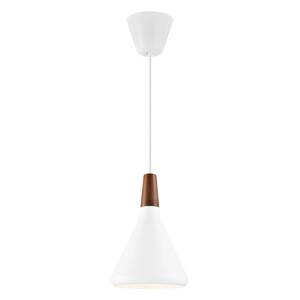 Závesná lampa Nori Ø 18 cm, biela
