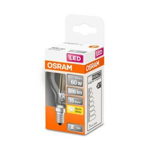 OSRAM LED žiarovka E14 Classic P 5,5 W 2 700K číra