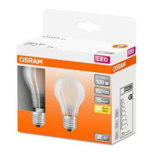 OSRAM Classic A LED žiarovka E27 11W 2700K matná 2