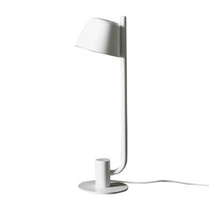 Prandina Bima T1 USB stolová LED lampa, biela