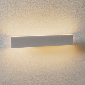 Nástenná LED lampa Concha 47 cm, biela