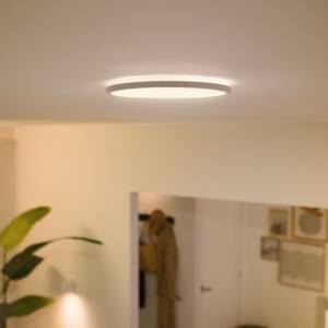 WiZ SuperSlim stropné LED svetlo CCT Ø 29 cm biela
