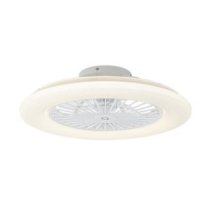 Stropný ventilátor biely 50 cm s hviezdnym efektom a diaľkovým ovládaním - Climo